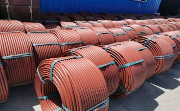 幸福路街道穿线管