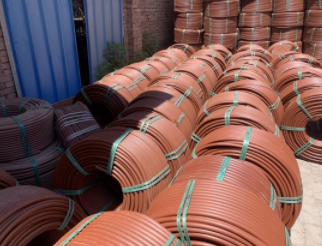 幸福路街道选择穿线管的方法